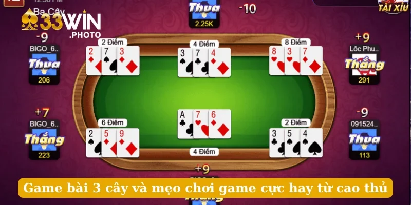 Game Bài 3 Cây Và Mẹo Chơi Game Cực Hay Từ Cao Thủ